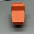 Vintage 1979 Mattel Barbie  Doll House Toilet Orange
