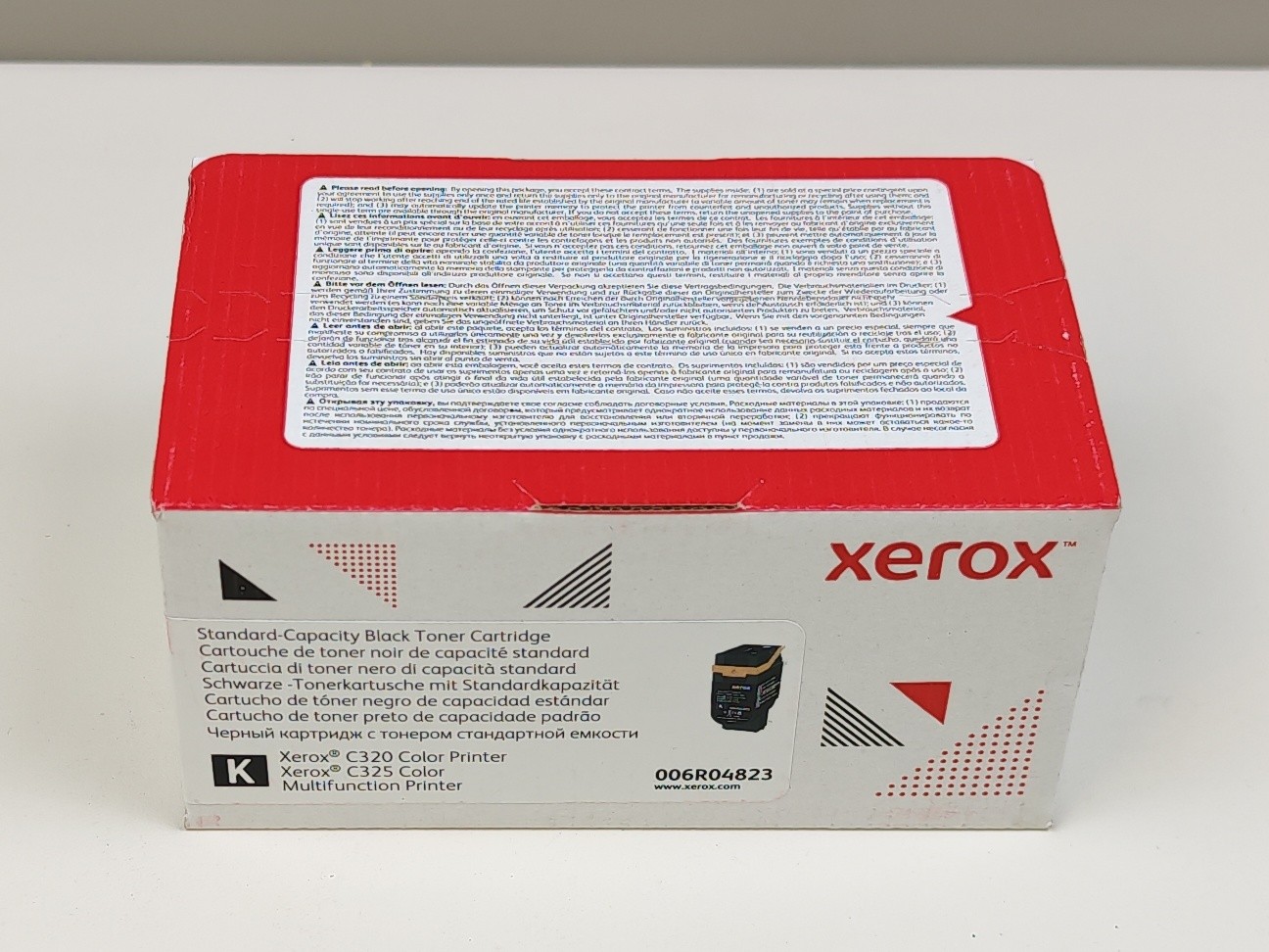 Xerox Genuine C320 / C325 Black Standard Capacity Toner Cartridge (2,200 pages)