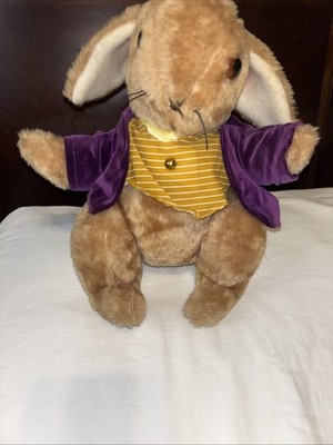 Beatrix Potter Eden Plush OLD MR BUNNY with Moveable Joints! Very Rare