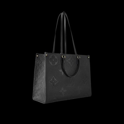 Louis Vuitton OnTheGo Tote Black Leather - No original dust cover or Box
