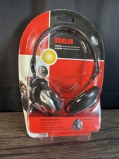 New RCA HP245 Folding Neckband Style Headphones for Smartphones, Tablets, Etc.