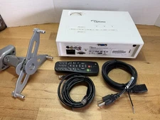 Optoma ES522  Cm-2 DLP Projector With Remote & Mount. Low Use
