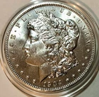 1904-O Morgan Dollar - Choice Gem Brilliant Uncirculated+++  Lustrous in Capsole