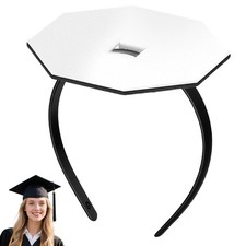 2026 Graduation Cap Headband, Secures Your Graduation Cap and Hair Style Hat ...