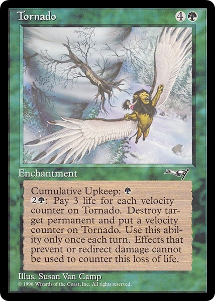 TORNADO x1 mtg NM/NM-   Alliances 1 Rare