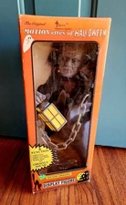 VTG 1989 Telco MOTIONettes Halloween FRANKENSTEIN Light Up &Sound WORKS w/Box!