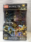NEW Mega Construx HALO Pro Builders UNSC MARINE DEFENSE 4 Figs 94 PCS 2018 C-pic
