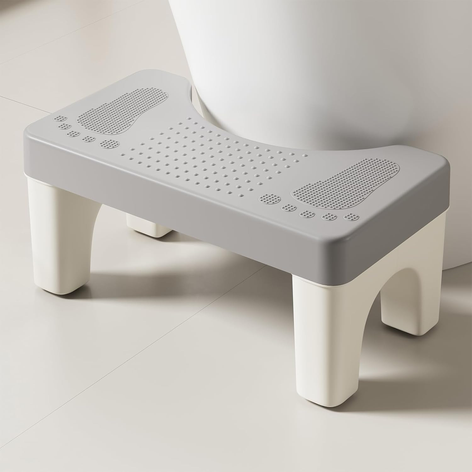 Squatting Potty for Adults, 6.7" Toilet Stool Squat Adult, Portable Poop Stool A