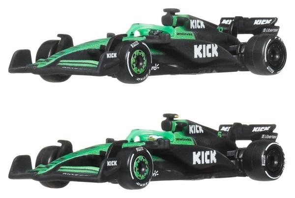 Formel 1 Hot Wheels Premium Die-Cast Fahrzeuge 2Er-Pack 1/64 Kick Sauber Team-image