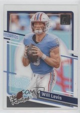 2023 Panini Clearly Donruss Clearly The Rookies Will Levis #14 0nw5