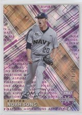 2019 Panini Elite Extra Edition Aspirations Purple 78/250 Noah Song #115 s3g