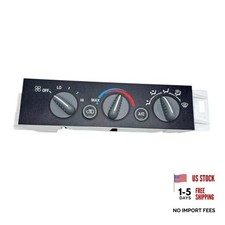 599-007 AC Heater Climate Control Panel Module Switch Without Rear Window