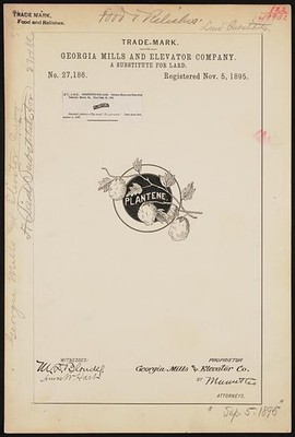 Georgia Mills and Elevator Company for Plantene brand A Substitute for Lard