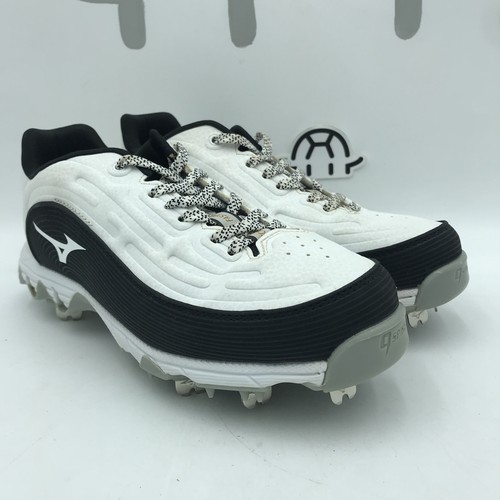 Crampons femme Mizuno Fastpitch Softball Spike crampons métal lacets doucement utilisés - Photo 6/15