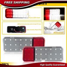 For 1997-2002 Ford Expedition 2x Led Rear Door Panel Courtesy Lights Redwhite For 1997-2002 Ford Expedition 2x Led Rear Door Panel Courtesy Lights Redwhite