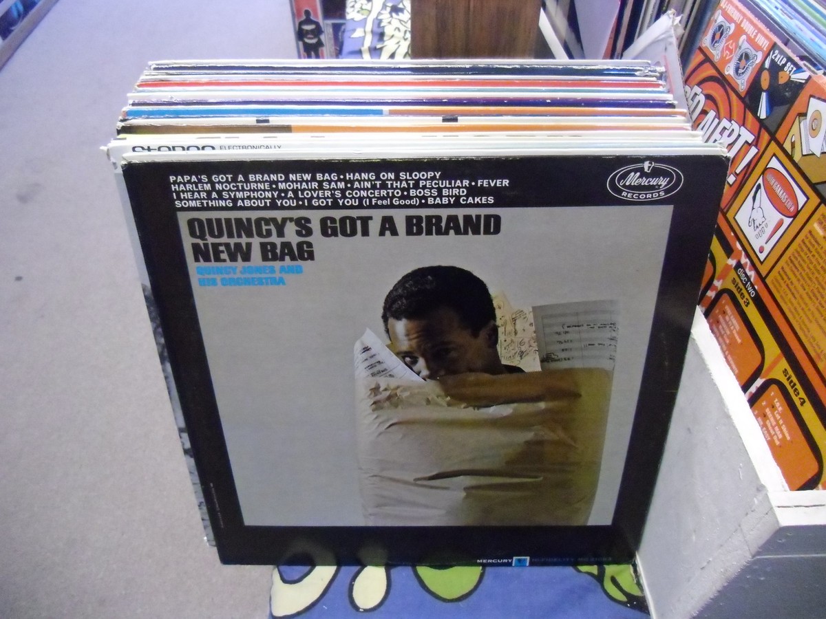 クインシー・ジョーンズ/クインシーのニュー・バッグ新品LPレコード クインシー・ジョーンズ/クインシーのニュー・バッグ新品LPレコード