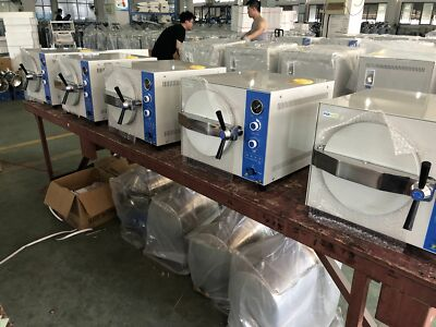 #ad 24L Dental Medical Table Top Pressure Steam Vacuum Autoclave Sterilizer TM XB24J $1774.49