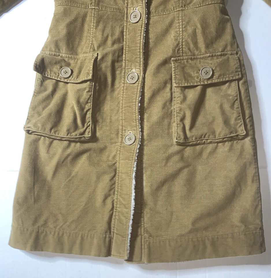 Usado - Abrigo de Sherling American Eagle Outfitters Botón Delantero Para Mujer (Talla M) Foto 4 de 4