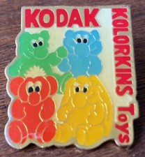 VINTAGE & ORIGINAL & RARE~~1989~~EASTMAN KODAK COMPANY~~KOLORKINS TOYS~~PIN~~EC