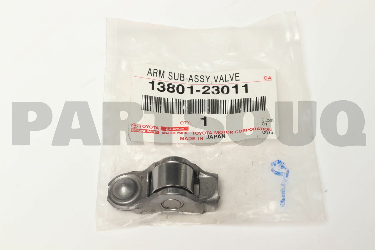1380123011 Genuine Toyota ARM SUB-ASSY, VALVE ROCKER, NO.1 13801 