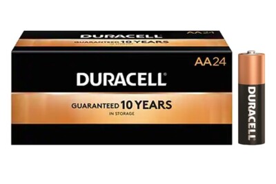 AA Duracell (MN1500) Alkaline Batteries (Box of 24)