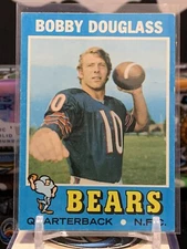 1971 Topps Bobby Douglass #54 Chicago Bears Football Rookie Card RC JH 8L