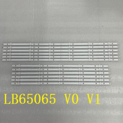 Full set LED Backlight strips for 65PUS6504/12 65PUS6754 LB65065 V0 V1