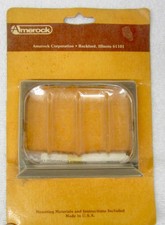 NEW 1970's Vintage AMEROCK ACCENT II Bath Soap Dish C-4352-AE Made in USA NOS