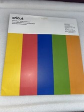 Cricut Smart Paper Sticker Cardstock 13" x 13" - 10 Sheets Medium Explore 3 New