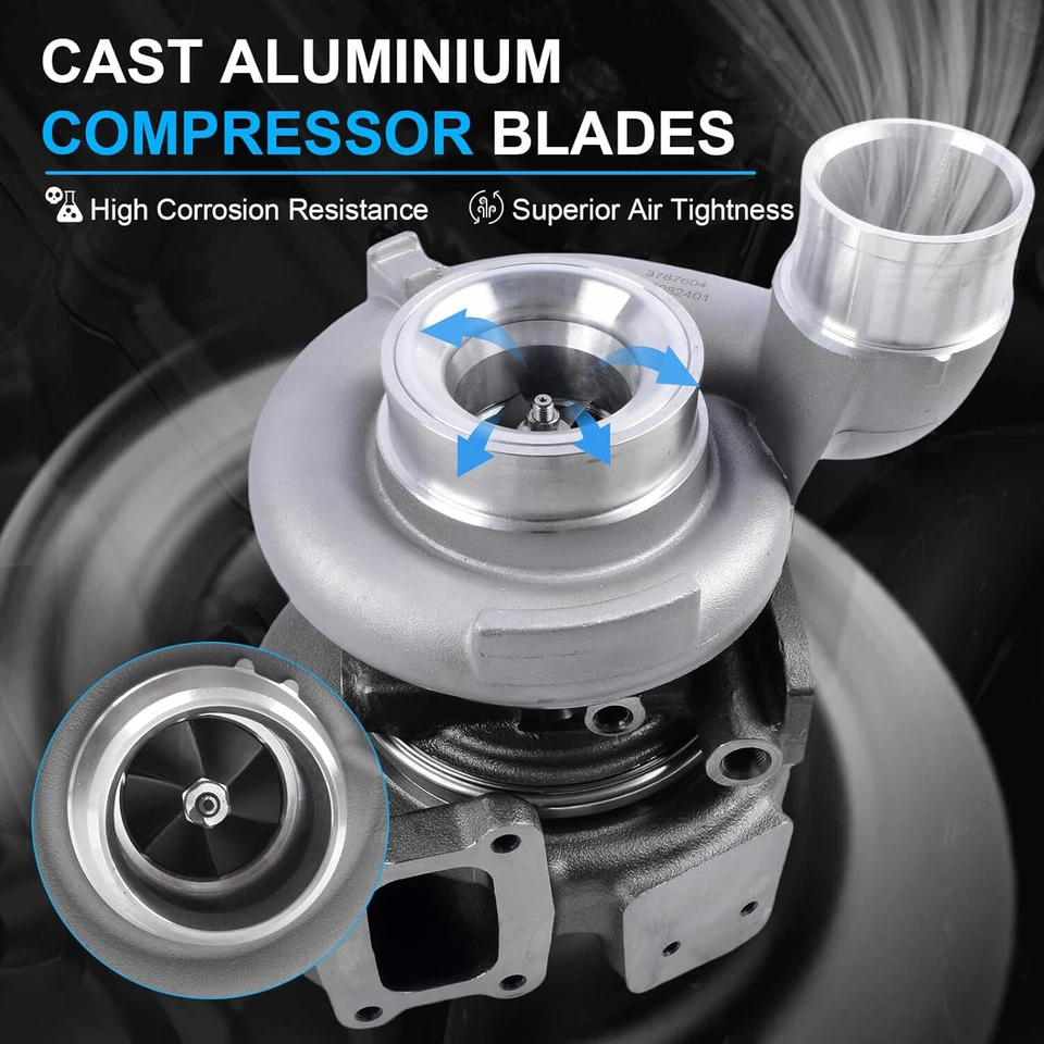 Turbo charger For 2013-2018 Dodge Ram 2500 3500 Diesel 6.7L Cummins Truck Foto 4 de 4