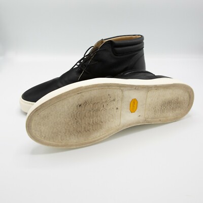 Cortez Mid Top Sneaker Nisolo Black Waterproof Men Sz 12  display picture 3