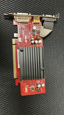 ASUS Radeon Video Card used EAH3450,B170PD Rev 1.01 PCB-I-E-2347=9H32-1