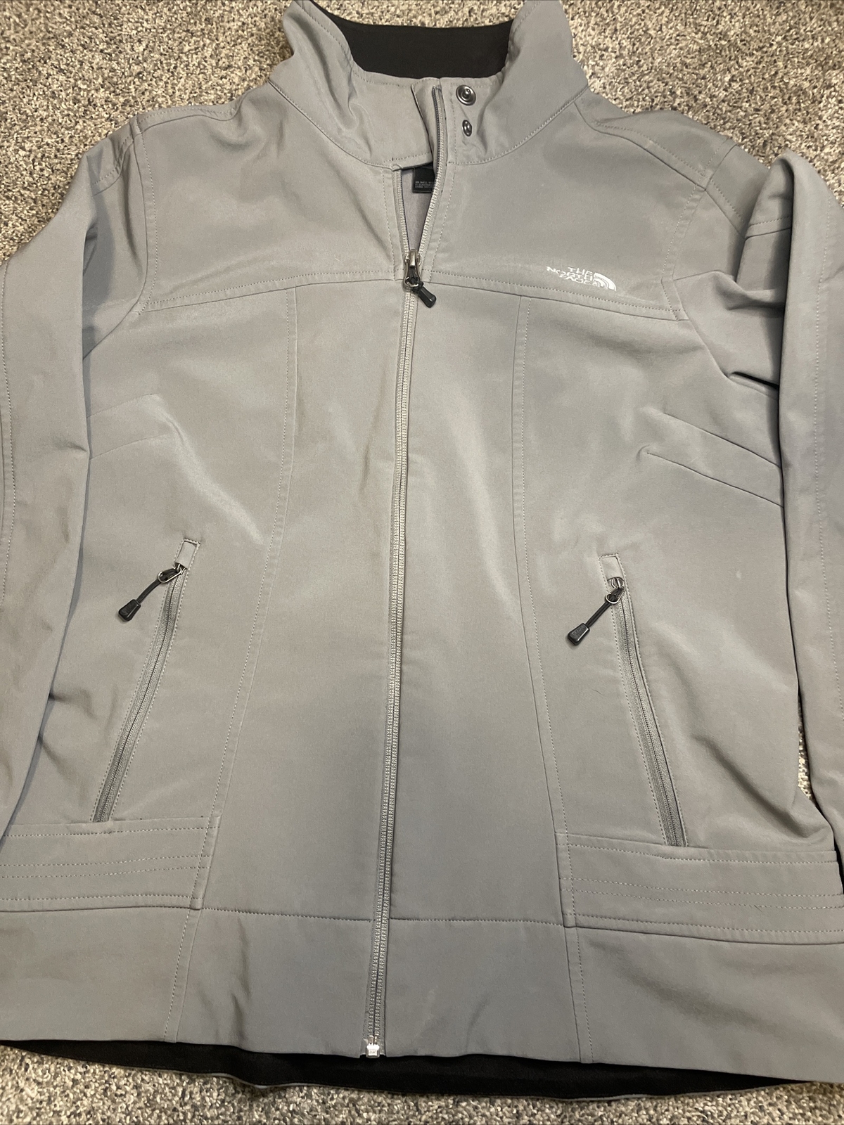 North Face Softshell Lightweight Jacket Gray Wome… - image 7