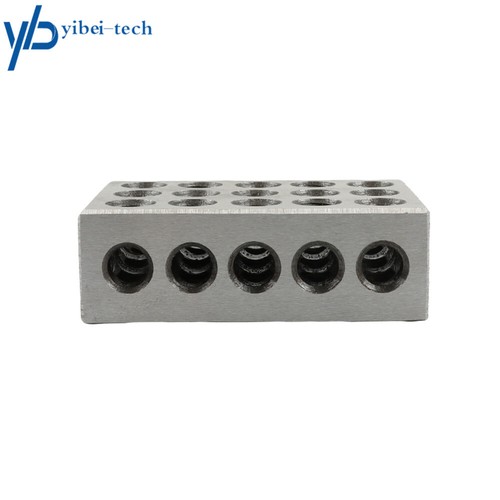 8 Piece 1-2-3 123 Precision 23 Hole Block Set With Screws & HEX KEY - Picture 9 of 10