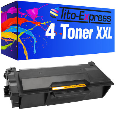 4 Toner für Brother TN-3480 XXL DCP-L 5500 DN DCP-L 6600 DW HL-L 5000 D