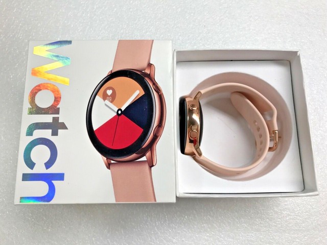 Samsung Galaxy Watch Active 40mm - Rose Gold (SM-R500NZDAXAR) for sale online | eBay