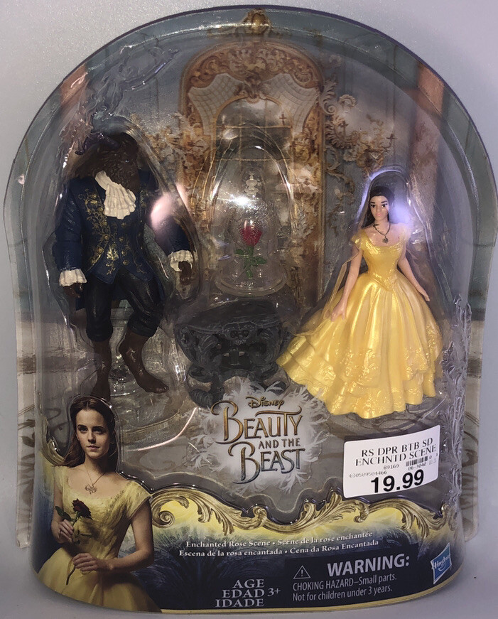 Disney Beauty and the Beast Enchanted Rose Scene