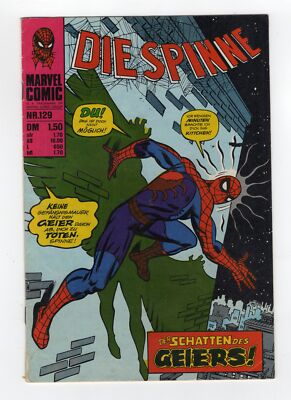 1974 MARVEL AMAZING SPIDER-MAN #128 & THOR #146 APP OF VULTURE RARE KEY GERMAN