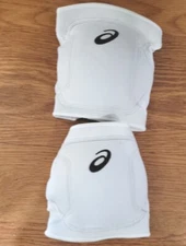 NWT Asics Gel-Conform 2.0 Volleyball Knee Pads, White Choose From S/M
