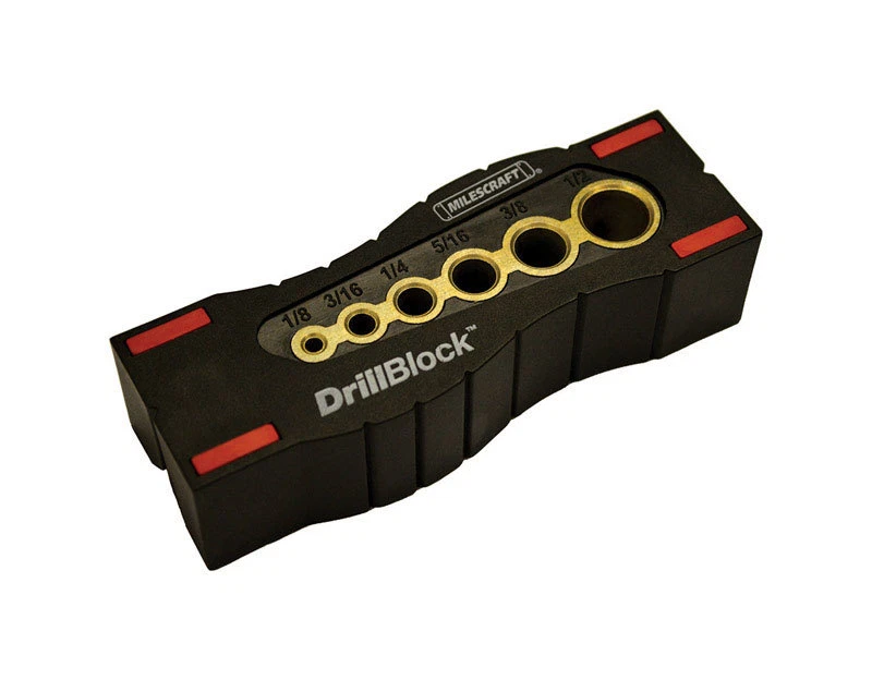 Milescraft Drill Block Plastic Metal Magnetic Drill Guide