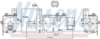 Nissens Wasserpumpe KüHlmittelpumpe FüR Toyota Prius Liftback 1.5 Hybrid 831114