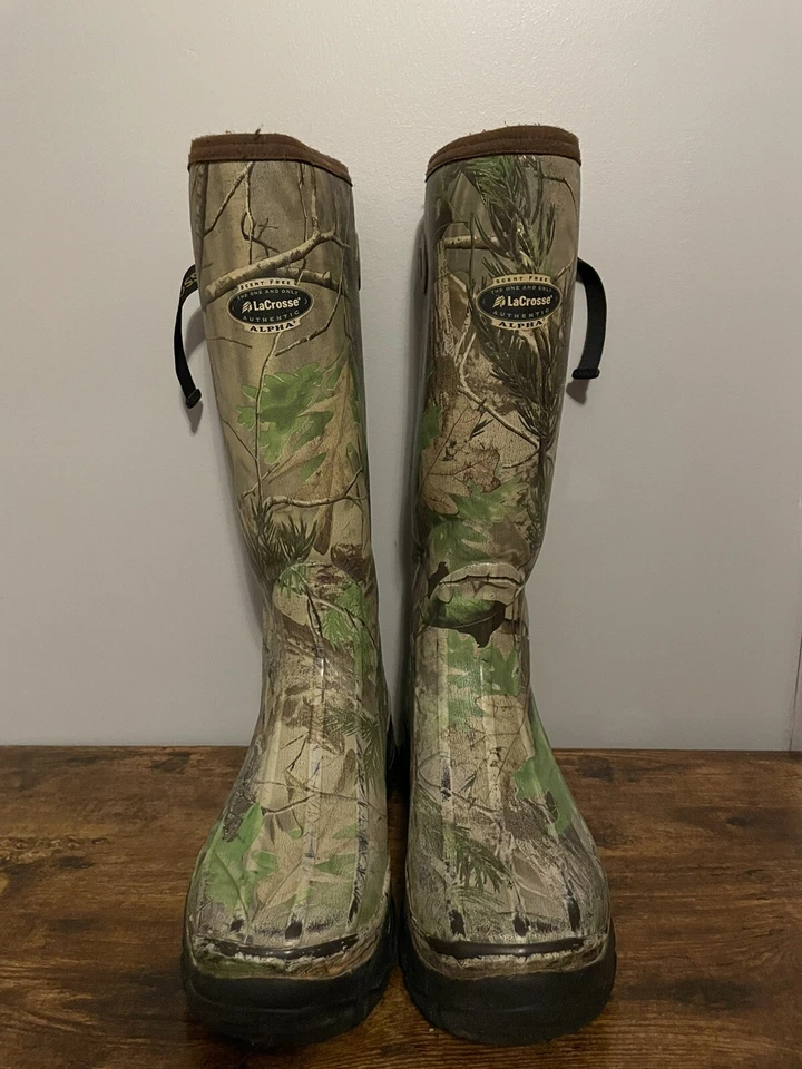 Men's LaCrosse Sport 18” RT APG HD 200046 Hunting Boots Size 14 Real Tree Camo - Image 2 of 4