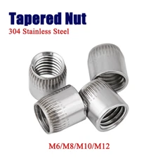 Taper Nut | Internal Expansion Knurled Anchor | Female Thread Conical Cap Nut