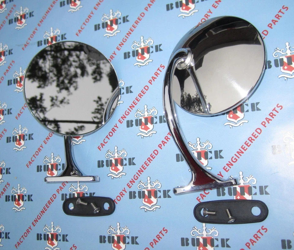 Espejos retrovisores exteriores Buick 1948-1953. Calidad Show Foto 2 de 4