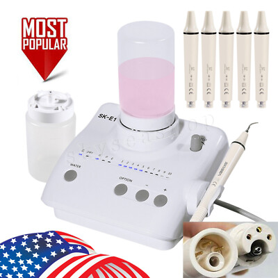 Dental Portable Ultrasonic Piezo Scaler Bottles fit Cavitron EMS / 5*Handpiece