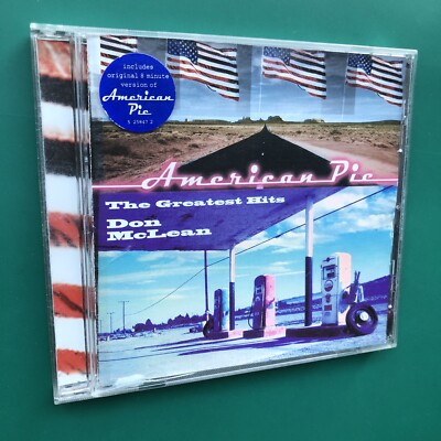 Don McLean AMERICAN PIE (Greatest Hits) Acoustic Folk Rock CD Dreidel Winterwood