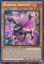 Yugioh! Roxrose Dragon - MP22-EN060 - Prismatic Secret Rare - 1st Edition Near M