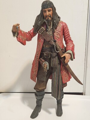 Pirates Of The Caribbean Talking Captain Teague 18'' Large Doll Action Figure