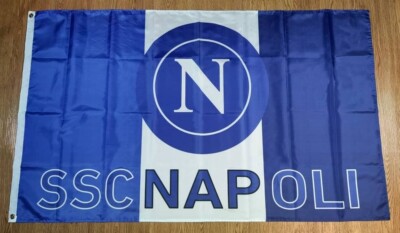 napoli flag ssc banner azzurri campione iitalia scudetto 3x5ft serie home