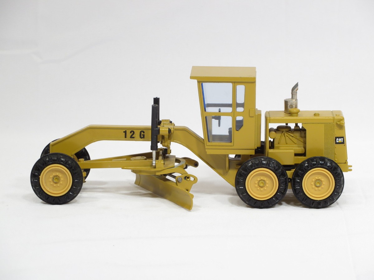 gescha Caterpillar CAT 12F Grader ミニカー Caterpillar 12F Grader - 1/50 - Gescha #286 - N.MIB | eBay